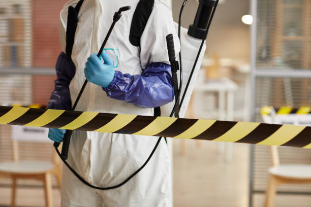 Professional Biohazard Cleanup technician working in Dallas, OR